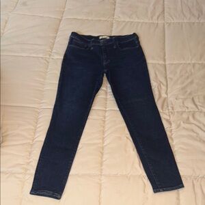 Madewell Blue Skinny Jeans Classic Fit
